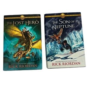 Rick Riordan Books/Novels Heros Of Olympus Book 1 & 2 Legends, Myths, Magic